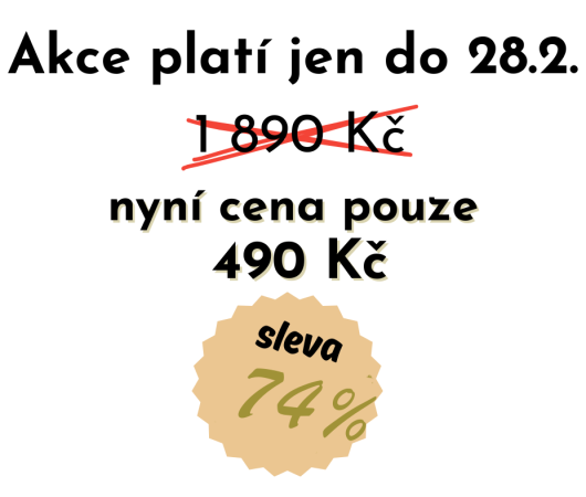 jarní probuzení těla Akce platí jen do 28.2..
